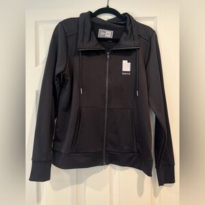 New Era Black Women's Zip Up Jacket